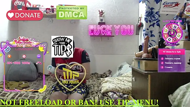 MAXBISEX777931 élő XXX-chatje