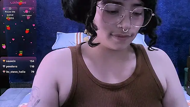 NinaYellow élő XXX-chatje