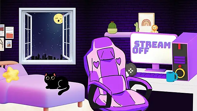 แชท XXX สดของ violetttflowers