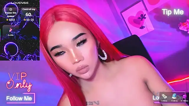 _prettyjawdropper_: διαδικτυακό σόου στην κάμερα