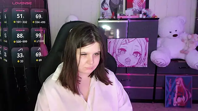 AmyVibess élő XXX-chatje