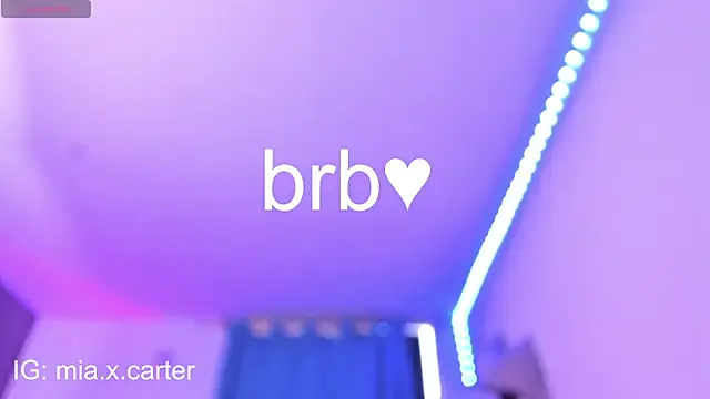 miacarterxxx élő XXX-chatje