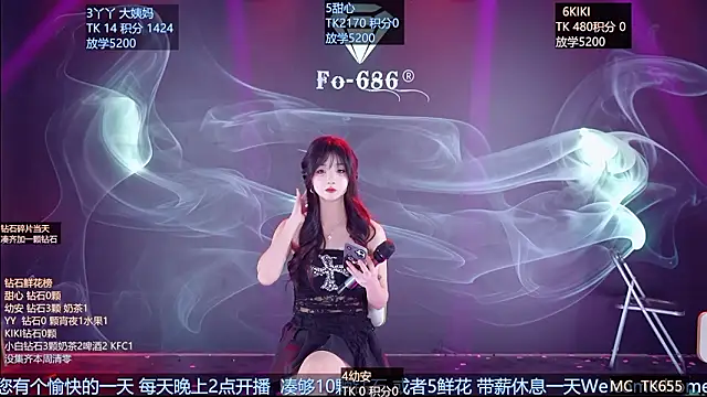 FO-686-: διαδικτυακό σόου στην κάμερα