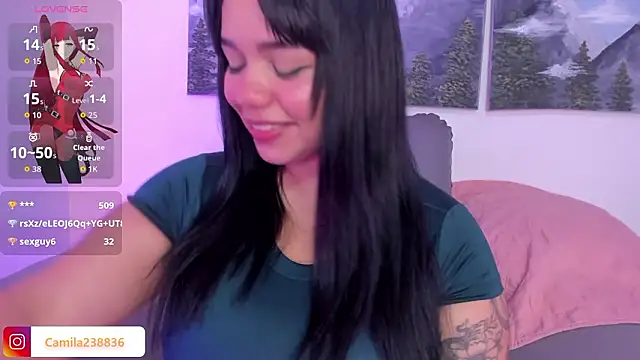 Show modela _camilaa na web-kameri