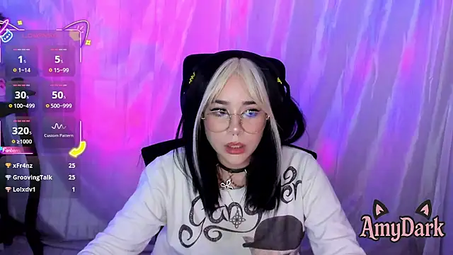 _AmyDark Adlı Modelin Canlı XXX Sohbeti