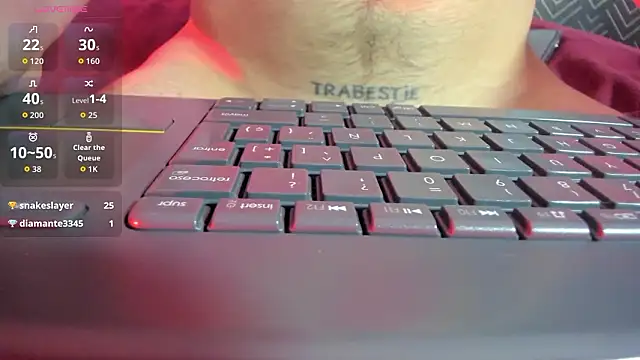 Show de Anhell_hot na webcam