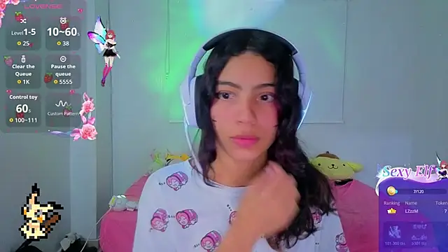 Chat +18 de Lovelyamyy ao vivo