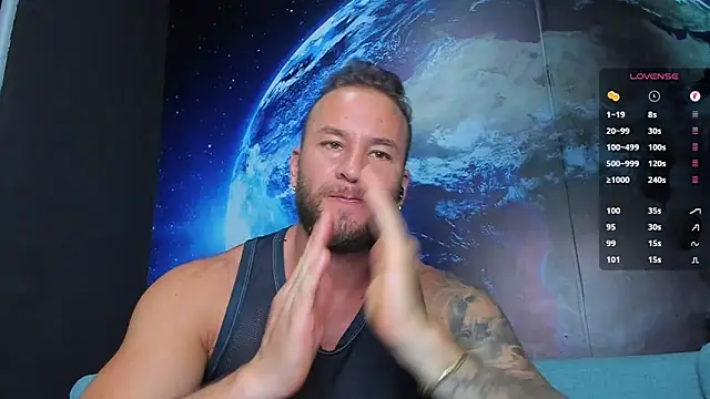 Show de delessandro_world na webcam