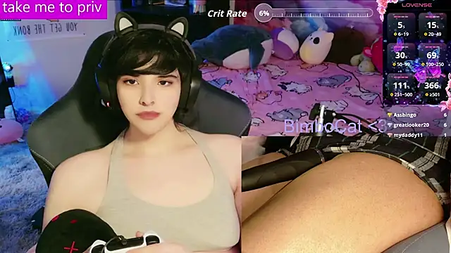 BimboCat Webcam show