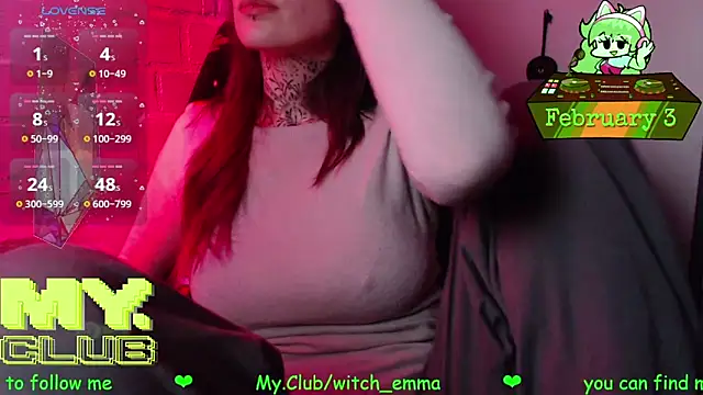 Chat XXX en directo de Witch_Emma