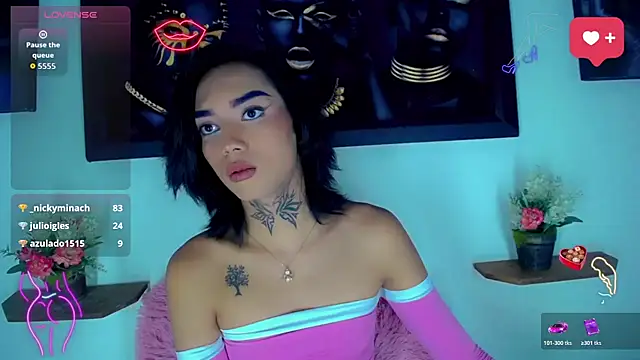 Вебкам-шоу Darianna_Atehortua