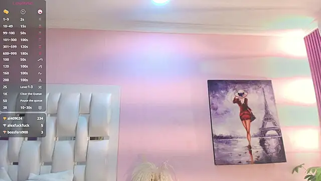 Show de camii_raux na webcam