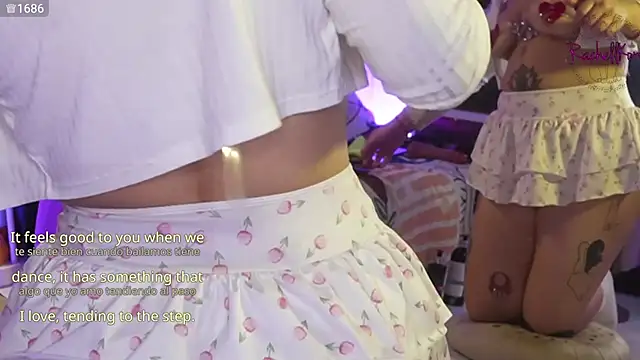 Chat XXX en directo de Rachellkors