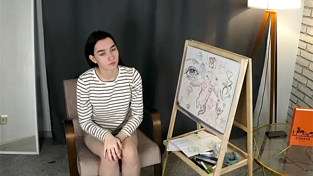 HermilaClap Adlı Modelin Web Kamerası Şovu