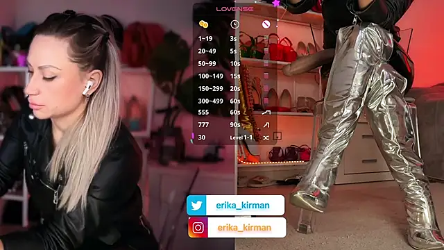 XXX chat uživo modela Erika_Kirman