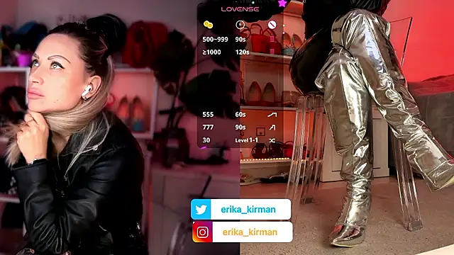 XXX chat uživo modela Erika_Kirman