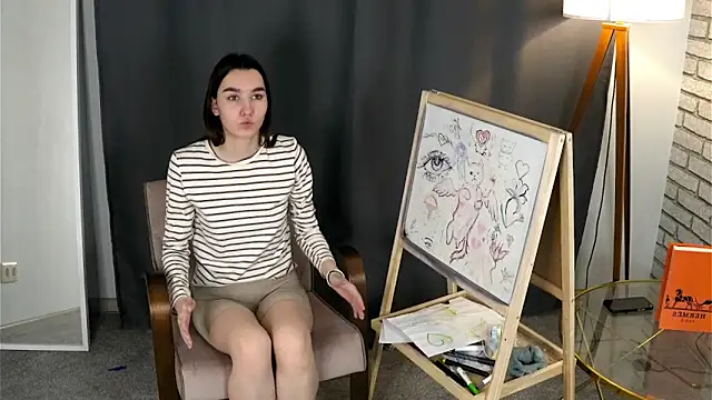 HermilaClap Show in webcam