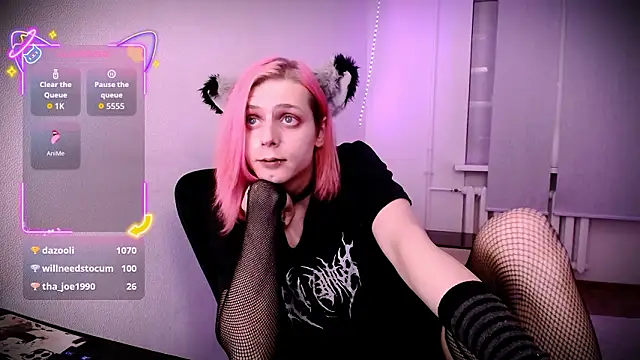 Chat +18 de Littlepinkcat ao vivo