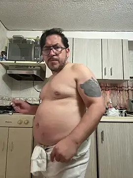 Show de HiddenBear na webcam