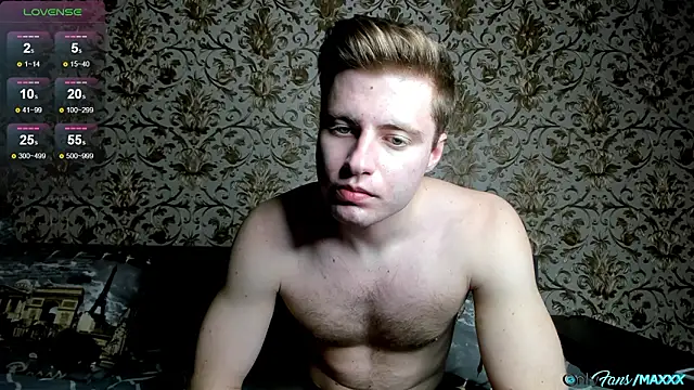 Вебкам-шоу Maxhornyblondieman