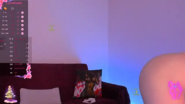 AnnaMiles élő XXX-chatje