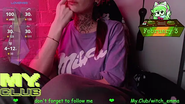 Witch_Emma 라이브 XXX 채팅