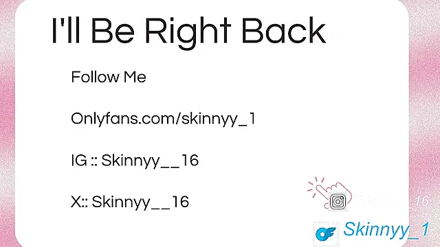 Chat XXX ao vivo de skinnyy__16