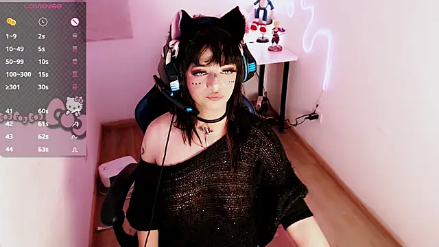 Lunyhose élő XXX-chatje