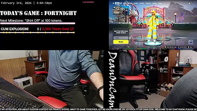 DeanonCam Adlı Modelin Canlı XXX Sohbeti