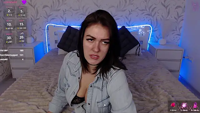 b1ushf1owerr: διαδικτυακό σόου στην κάμερα