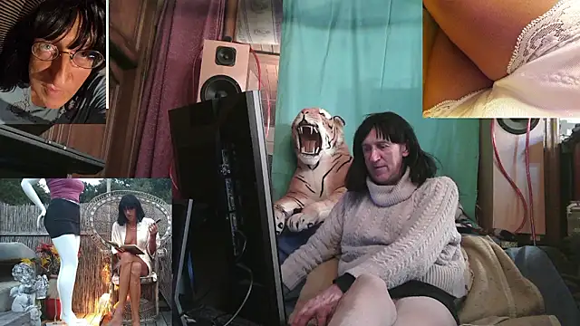 Show modela SissiDomination na web-kameri