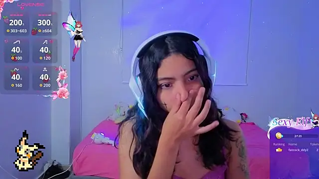 Lovelyamyy élő XXX-chatje