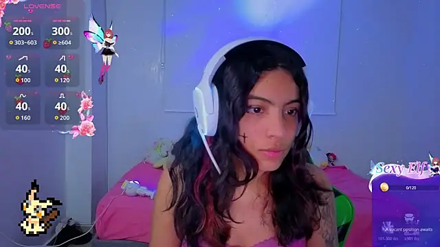 Lovelyamyy élő XXX-chatje