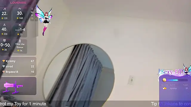 mariangellive: δ ιαδικτυακό σόου στην κάμερα