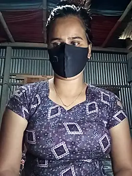 Show modela Sexy-Binita na web-kameri