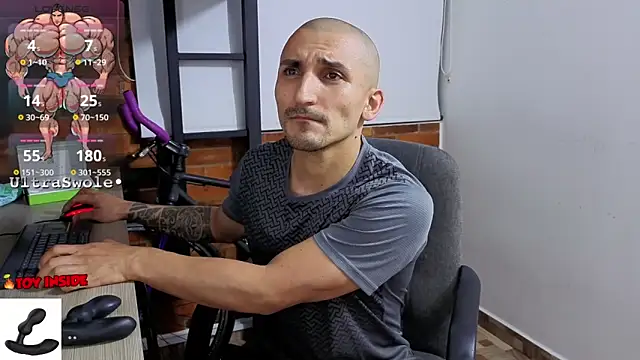 Marck_Muscle 网络视讯表演