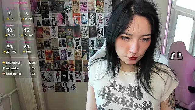 AliceeinWonderlandddのウェブカメラショー