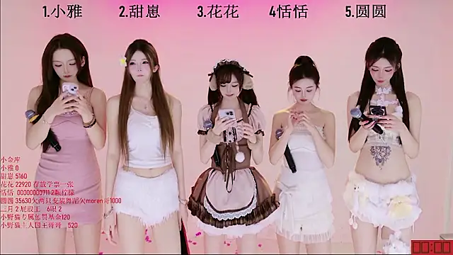 TNT-Sister webkamerás műsora