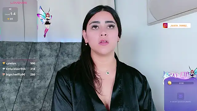 JulietaTorres_ Webcam show