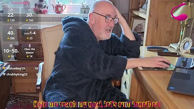 Adamdaddybearのウェブカメラショー