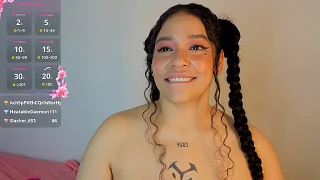 Show webcam de CloeBunny_