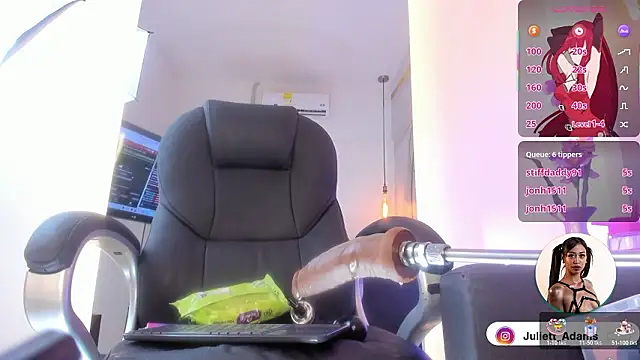 Juliett_Adams_ Adlı Modelin Web Kamerası Şovu