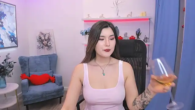 AnneTLi 라이브 XXX 채팅