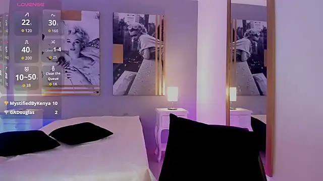 Chat +18 de KenyaMystic ao vivo