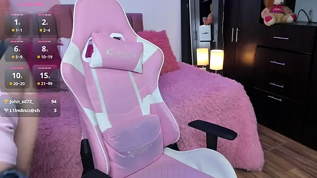 Chatroom XXX en direct de Nina_curves