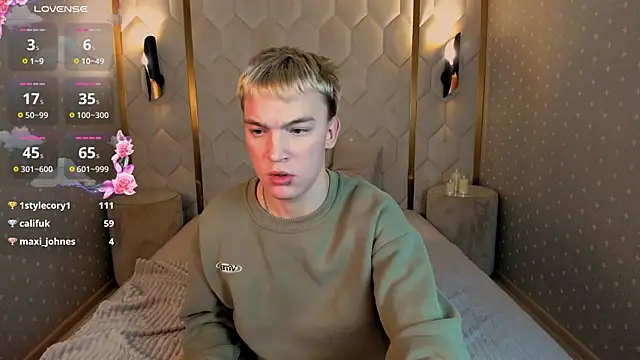 Derek_Banville: διαδικτυακό σόου στην κάμερα