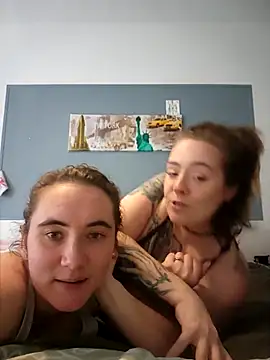 Show de AndHerXO na webcam