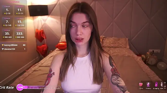 Show modela AnacondaOn na web-kameri