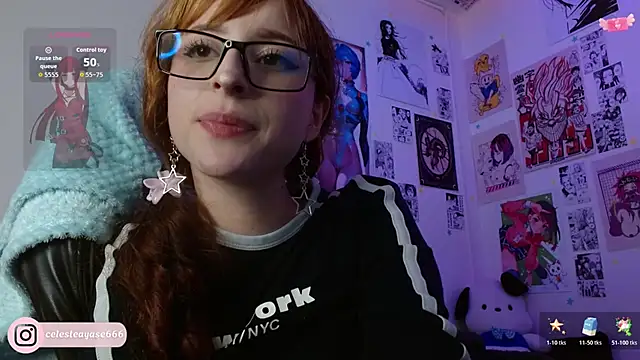 Chatroom XXX en direct de CelesteAyase