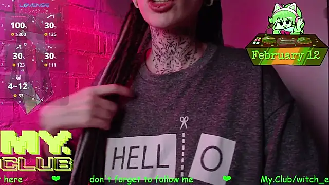 Chat XXX en directo de Witch_Emma